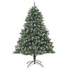 vidaXL Künstlicher Weihnachtsbaum mit Ständer 180 cm PVC