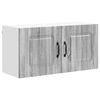 vidaXL Geschirrsp&uuml;lerfront Kalmar Sonoma-Grau 80 x 31 x 40 cm
