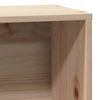 vidaXL Massivholzbett mit Regal ohne Matratze 90x200 cm Kiefer
