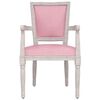 vidaXL Esszimmerstuhl Rosa Samt