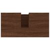 vidaXL Badschrank Braun Eichen-Optik 65x33x60 cm Holzwerkstoff
