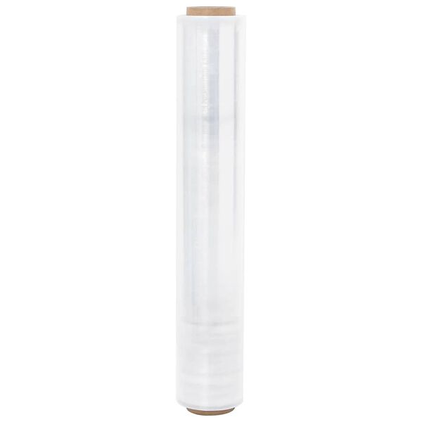 vidaXL Stretchfolie 2 Stk. Transparent 30 &mu;m 50 cm x 150 m
