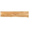 vidaXL Tischplatte mit Baumkante 160x40x3,8 cm Massivholz Mango