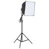 vidaXL Fotostudio-Set mit Beleuchtung, Hintergrund und Reflektor