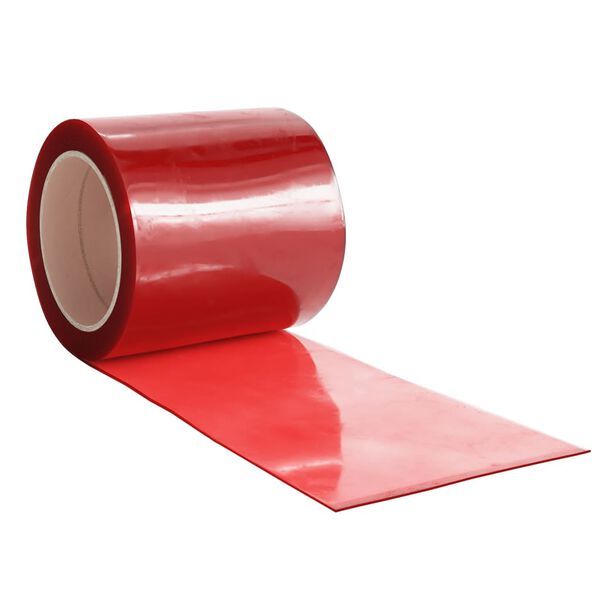 vidaXL T&uuml;rvorhang Rot 200x1,6 mm 10 m PVC