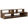 vidaXL Studiotisch Raucheiche 152 x 42,5 x 36 cm Holzwerkstoff