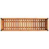 vidaXL Pflanzk&uuml;bel 110x30x27,5 cm Massivholz Akazie und Stahl
