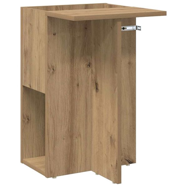 vidaXL Beistelltisch Artisan-Eiche 35 x 40 x 55 cm Holzwerkstoff