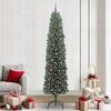 vidaXL K&uuml;nstlicher Weihnachtsbaum mit 300 LEDs mit St&auml;nder Gr&uuml;n 240 cm