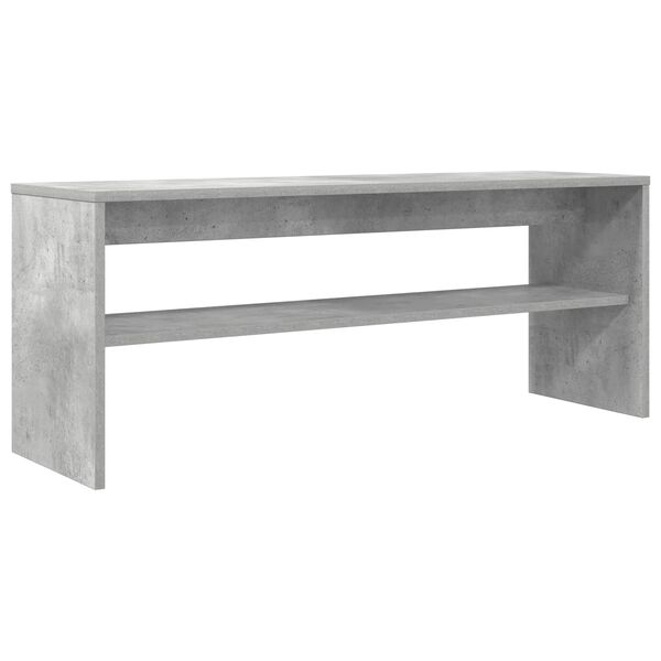vidaXL TV-Schr&auml;nk Beton Grau 100 x 30 x 40 cm Holzwerkstoff