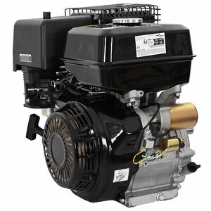 vidaXL Benzinmotor 15 PS 11 kW Schwarz