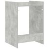 vidaXL Waschmaschinen-Schrank Beton 67,5 x 62 x 97 cm Holzwerkstoff