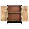 vidaXL Sideboard Handgeschnitzt 60x35x75 cm Massivholz Mango