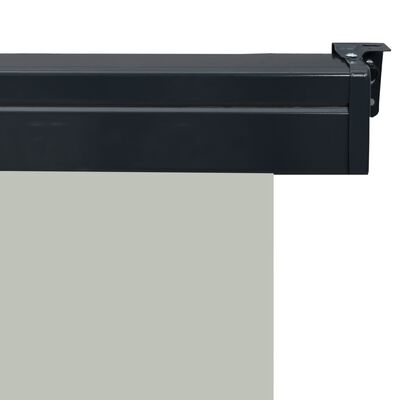 vidaXL Balkon-Seitenmarkise 170 × 250 cm Grau