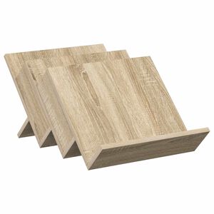 vidaXL Magazinregal Sonoma-Eiche 53 x 40 x 28,5 cm Holzwerkstoff
