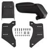 vidaXL Universal-Autoarmlehne Schwarz 13x33x(33-53) cm ABS