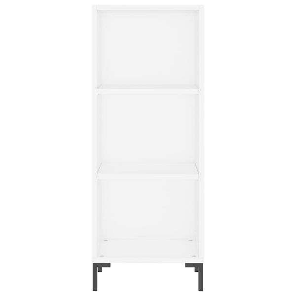 vidaXL Sideboard Wei&szlig; 34,5x32,5x90 cm Holzwerkstoff