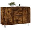 vidaXL Sideboard Räuchereiche 101,5x35x70 cm Holzwerkstoff