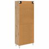 vidaXL Highboard Artisan-Eiche 69,5 x 34 x 180 cm Holzwerkstoff