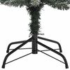 vidaXL K&uuml;nstlicher Weihnachtsbaum Gr&uuml;n 210 cm PVC, Plastik und Stahl