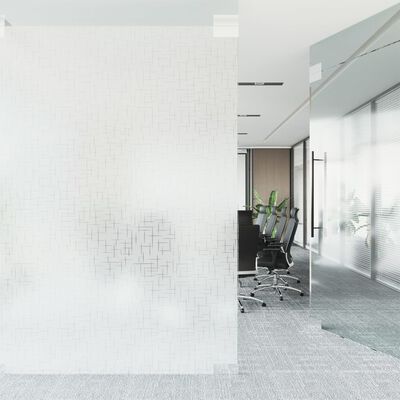 vidaXL Fensterfolie Matt Sternen-Muster 45x500 cm PVC