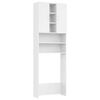 vidaXL Waschmaschinenschrank Wei&szlig; 64x25,5x190 cm