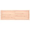 vidaXL Tischplatte 160x50x(2-6) cm Massivholz Unbehandelt Baumkante