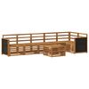 vidaXL Outdoor-Sofagarnitur 6 Stk. Natur Massivholz Akazie