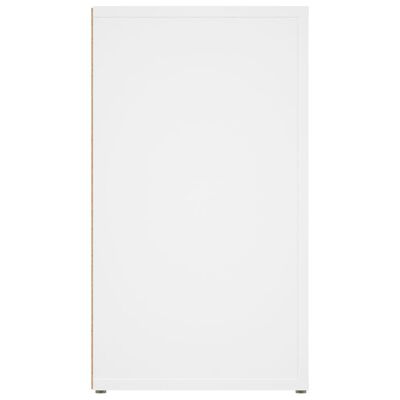 vidaXL Sideboard Weiß 80x30x54 cm Holzwerkstoff
