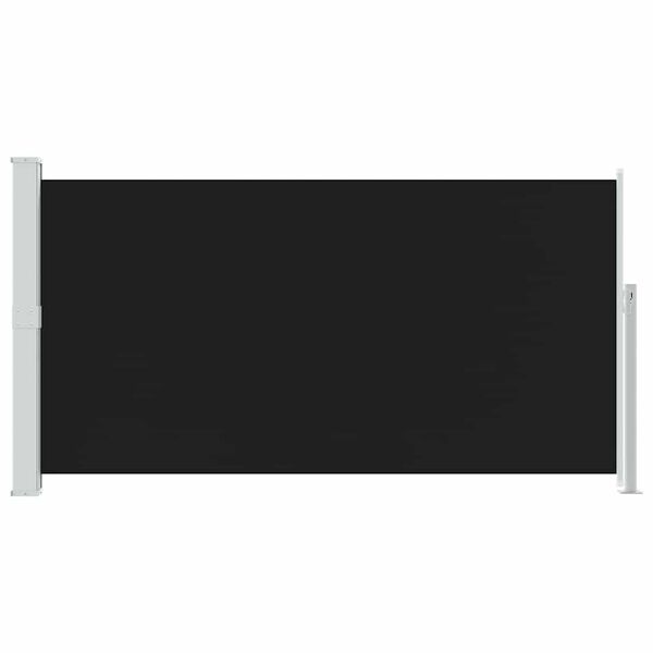 vidaXL Ausziehbare Seitenmarkise 170&times;300 cm Schwarz