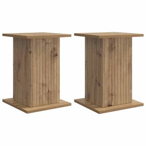 vidaXL Pflanzenst&auml;nder 2 pcs Artisan-Eiche 30,5 x 30 x 43 cm