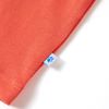 Kinder-Kurzarmshirt Hellrot 140