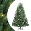 vidaXL K&uuml;nstlicher klappbarer Weihnachtsbaum Gr&uuml;n 240 cm