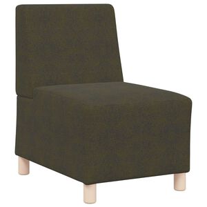 vidaXL Modulares Armfreies Sofa Olivegr&uuml;n 55 x 74 x 82 cm