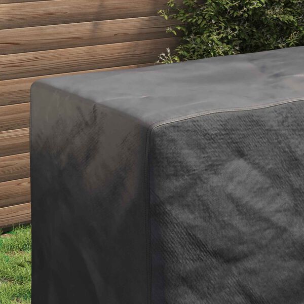 vidaXL M&ouml;belbezug Uni Schwarz 130 x 80 x 70 cm 420D