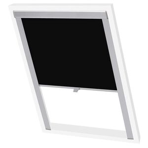 vidaXL Verdunkelungsrollo Schwarz M04/304 GGL und GGU