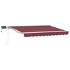 vidaXL Manueller Markisenrahmen mit LEDs 2,5 x 2 m