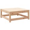 vidaXL 3-tlg. Garten-Lounge-Set Massivholz Kiefer