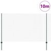 vidaXL Zaun mit Pfosten Gr&uuml;n 1,6 x 10 m Stahl und PVC