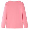 Kinder-Langarmshirt Rosa 116