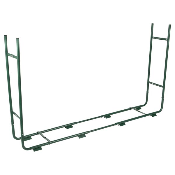 Practo Garden Brennholzregal Verstellbar Gr&uuml;n