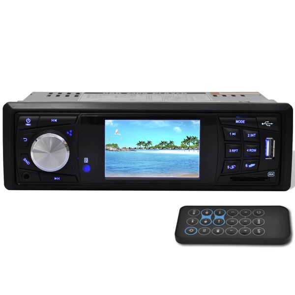 Multimedia Autoradio Monitor 1 DIN FM Radio