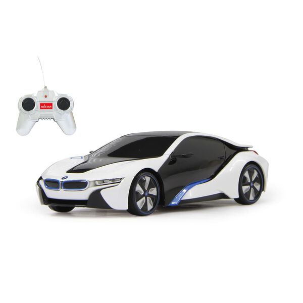 JAMARA Ferngesteuerter Sportwagen BMW I8 2,4 GHz 1:24 Weiß