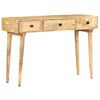 vidaXL Konsolentisch 115x35x76 cm Massivholz Mango