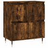 vidaXL Sideboards 3 Stk. R&auml;uchereiche Holzwerkstoff