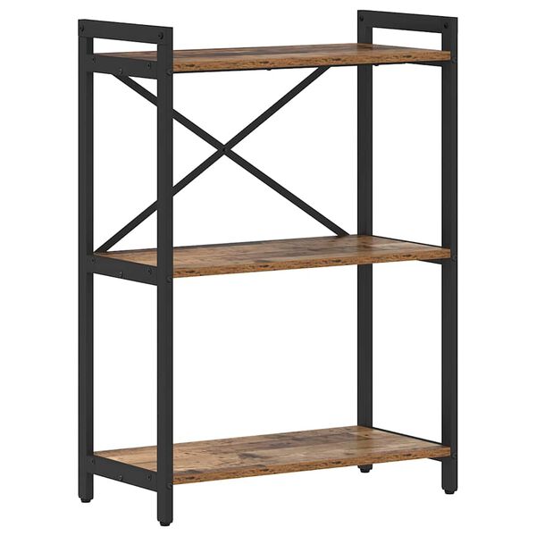 vidaXL B&uuml;cherregal Altholz 60 x 30 x 85 cm Holzwerkstoff