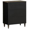 vidaXL Sideboard 60x33x75 cm Massivholz Mango