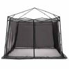 vidaXL Innenzelt mit Dach Grau und Orange 303 x 303 x 196 cm Taft