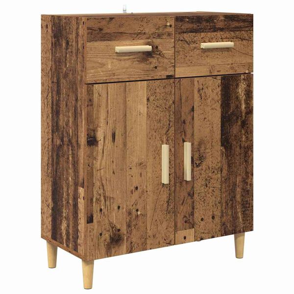 vidaXL Sideboard Altholz 34 x 69,5 x 89 cm Holzwerkstoff
