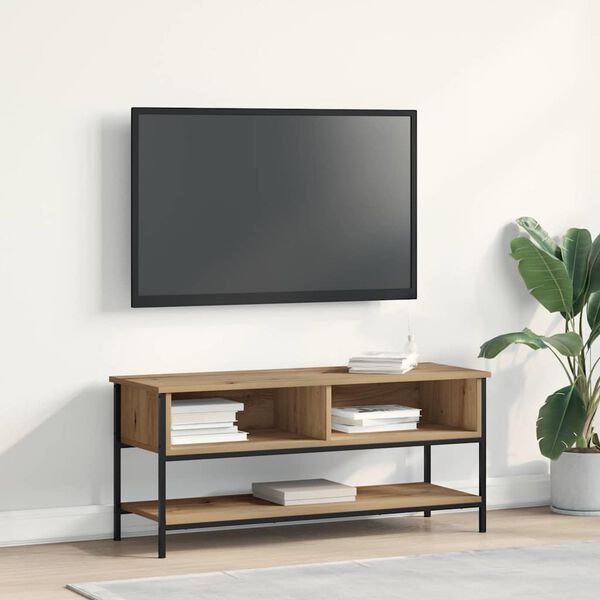 vidaXL TV-Schrankset Artisan-Eiche 100 x 35 x 45 cm Holzwerkstoff